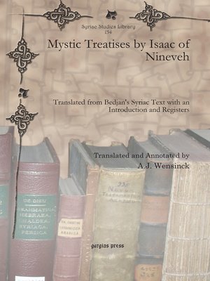cover image of Mystic Treatises by Isaac of Nineveh